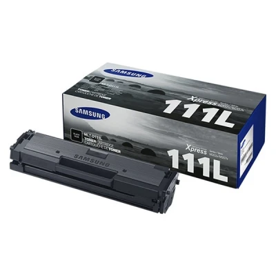 Image of Samsung MLT D111L High Yield black original toner cartridge (SU799A) for Xpress SL M2023, M2027, M2029, M2060, M2070, M2071, M2073, M2074, M2077, M2078, M2079