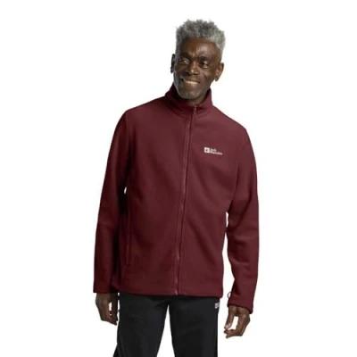 Image of Jack Wolfskin Winterstein Fleece jacket, Men&#039;s, Size: Medium, Deep ruby