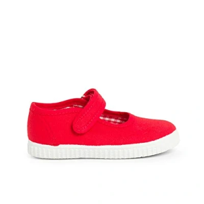 Image of Pisamonas TIRA Adherente Baby shoes for kids, Size: 8K, Rojo Textile/synthetics