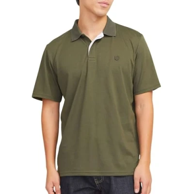 Image of Jack &amp; Jones Premium Jprccrodney Polo shirt, Men&#039;s, Size: XS, Olive night