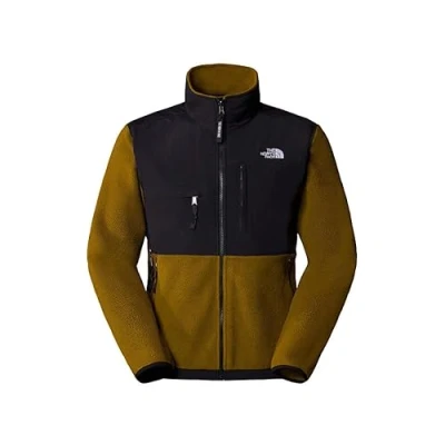Image of The North Face Retro Denali Fleece jacket, Men&#039;s, Size: XL, Moss green/black