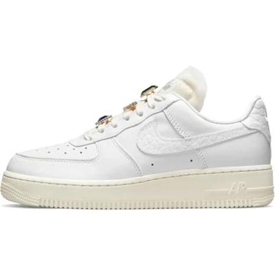 Image of Nike Sportswear AIR Force 1 Trainers, Women&#039;s, Size: 125, Summit white shoes