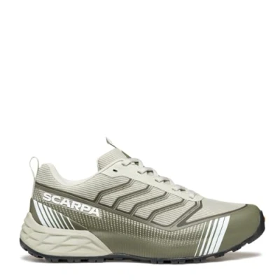 Image of Scarpa Ribelle RUN Hiking shoes, Men&#039;s, Size: 8, Gray/green calamata Textile/synthetics