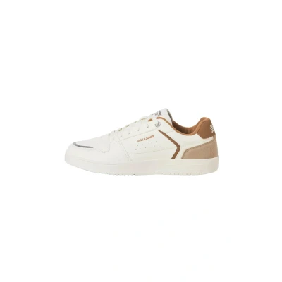 Image of Jack &amp; Jones Jfwealing Trainers, Men&#039;s, Size: 6, Marshmallow detail cognac shoes