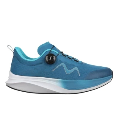 Image of MBT GALADO Men&#039;s Anatomical and Comfortable Running Shoes Physiological Footwear for Comfort Stability with Curved Sole Sneakers, aqua, 43.5 EU