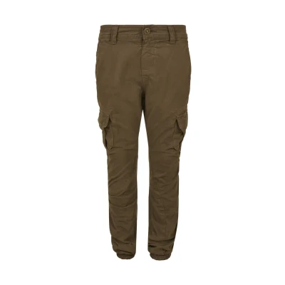 Image of Urban Classics Boy&#039;s Cargo Jogging Pants Sweatpants, Olive, 110 116