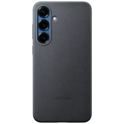 Image of Samsung Kindsuit Pu Leather Back Cover Black Galaxy S25+