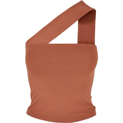 Image of Urban Classics ONE Strap Top, Women&#039;s, Size: 4XL, Terracotta