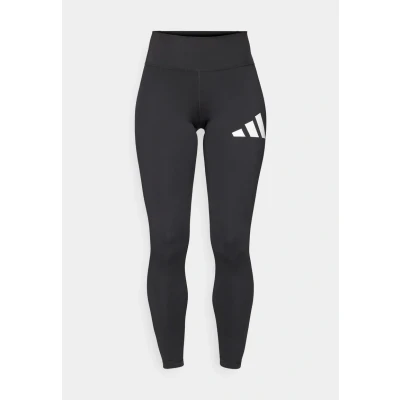 Image of adidas Performance Train Essentials BIG LOGO FULL Length Leggings, Women&#039;s, Size: Small, Black