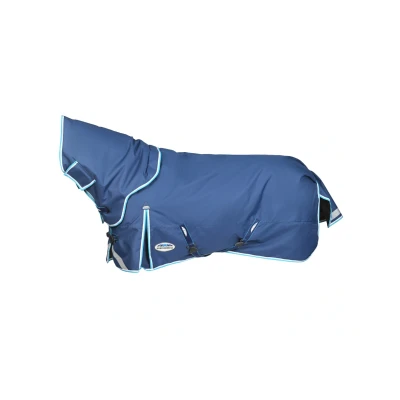 Image of Weatherbeeta ComFiTec Ultra Hardi Detach A Neck Medium 220g Blue/White