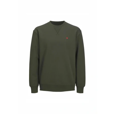 Image of R.D.D. Royal Denim Division Gedruckt Sweatshirt, Men&#039;s, Size: Small, Peat