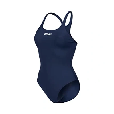 Image of arena Solid Swim Pro Team Women&#039;s One piece Swimsuit, Quick drying, Sports Swimsuit in MaxLife ECO FABRIC with Maximum Chlorine Resistance and UPF 50+ UV Protection
