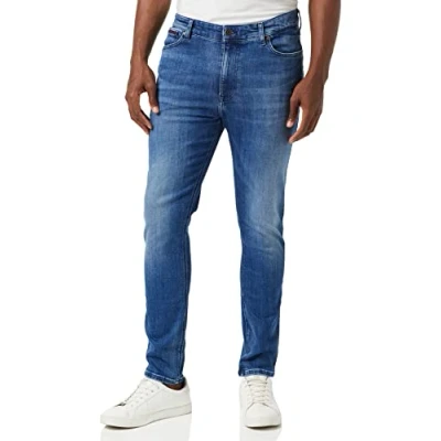 Image of Tommy Jeans Scanton Slim WMBS fit jeans, Men&#039;s, Size: 28x32, Wilson mid blue stretch