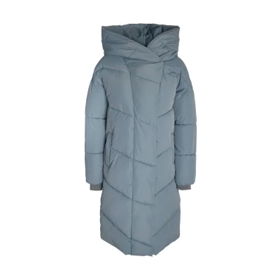 Image of Noisy may Nmnew Tally L/S Women&#039;s Long Jacket Noos Quilted Coat, stormy weather, S