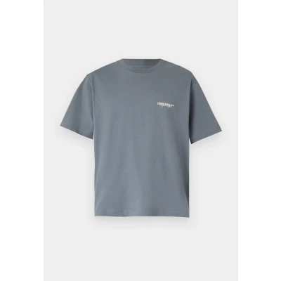 Image of Jack &amp; Jones Jorislington TYPE TEE CREW NECK Print Tshirt, Men&#039;s, Size: Medium, Stormy weather