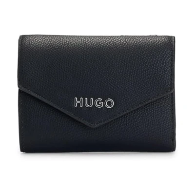 Image of HUGO Chris FLAP Wallet Wallet, Women&#039;s, Size: One Size, Black
