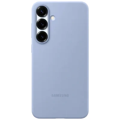 Image of Samsung Silicone Back Cover Light Blue Galaxy S25+
