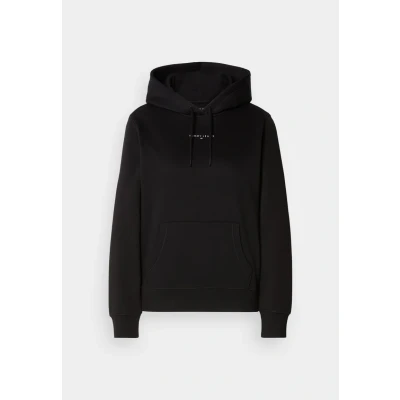 Image of Tommy Jeans Linear Hoodie, Women&#039;s, Size: 6, Black