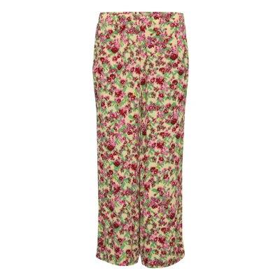 Image of ICHI Ihmarrakech PA4 Trousers, Women&#039;s, Size: Large, Structured flower mix