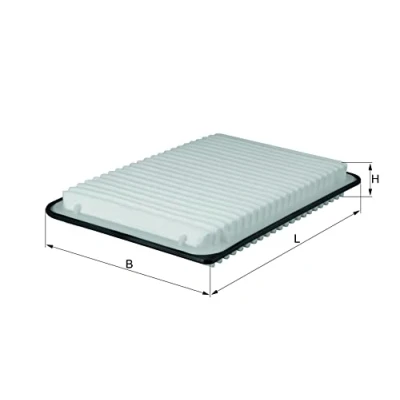 Image of Air Filter MAHLE ORIGINAL LX 1921