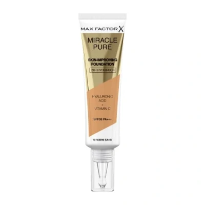 Image of Max Factor Miracle Pure Skin Improving Foundation 30ml (Various Shades) Warm Sand