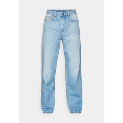 Image of Diesel Macro Relaxed fit jeans, Men&#039;s, Size: 33x34, Blue denim