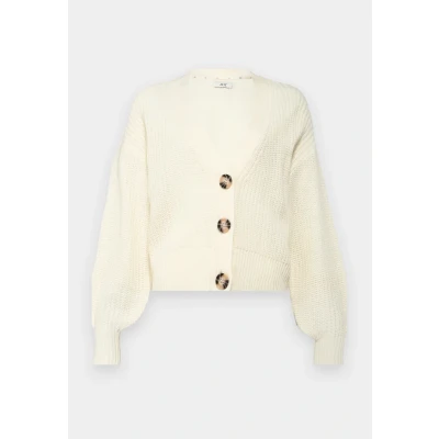 Image of JDY Justy L S Short NOOS Cardigan, Women&#039;s, Size: Large, Eggnog