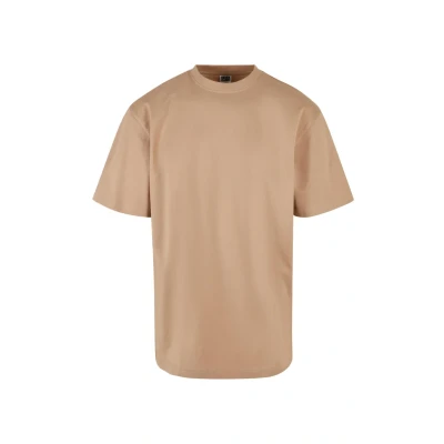 Image of Urban Classics TALL Basic Tshirt, Men&#039;s, Size: 4XL, Unionbeige