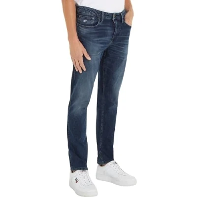Image of Tommy Jeans Men&#039;s Denim Pants, Dark, 28W / 32L