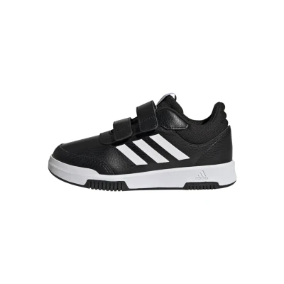 Image of adidas Unisex Tensaur Hook and Loop Shoes Running, Core Black Ftwr White Black, 4 UK Child