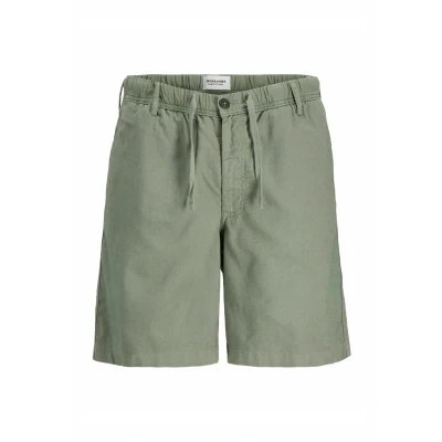 Image of JACK &amp; JONES Men&#039;s Jpstjaiden Geo Hybrid Short SRT, Agave Green, L
