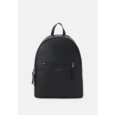 Image of Armani Exchange Backpack Unisex Rucksack, Size: One Size, Nero/black