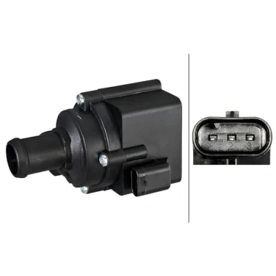 Image of Auxiliary water pump (cooling circuit) HELLA 8TW 358 304 701