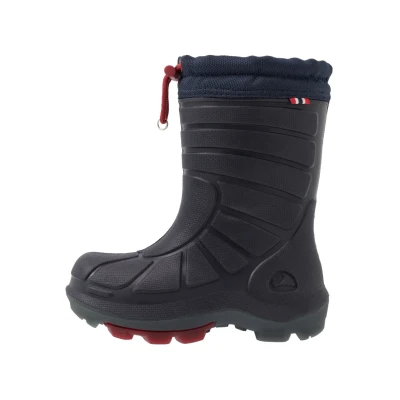 Image of Viking Unisex Kid&#039;s Extreme Warm Snow Boot, Navy Dark Red, 2.5 UK