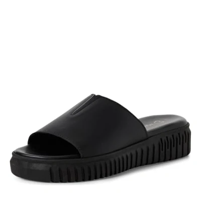 Image of Marco Tozzi Mules, Women&#039;s, Size: 5, Black shoes
