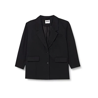 Image of Noisy May Women&#039;s Nmmilla L/S Blazer Curve FWD Noos, Black, 48