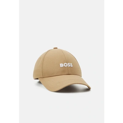 Image of BOSS ZED Unisex Cap, Men&#039;s, Size: One Size, Medium beige