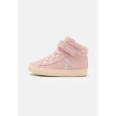 Image of Geox Gisli GIRL Baby shoes for kids, Size: 9K, Old rose Imitation leather/ textile
