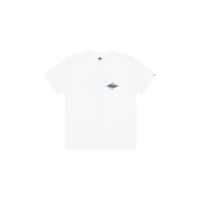 Image of Quiksilver Blast Print Tshirt, Size: XS, Wbb