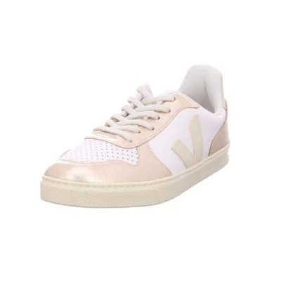 Image of Veja V 10 Unisex Trainers Rose goldcoloured for kids, Size: 5.5, gold/coloured shoes