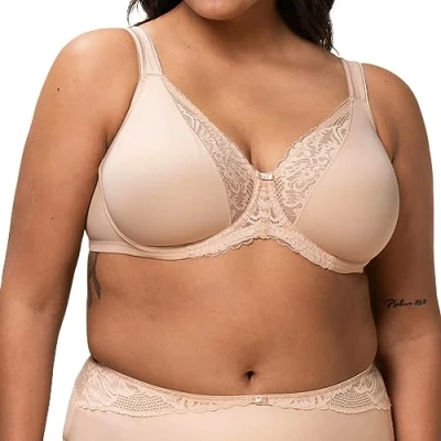 Image of Triumph Modern Underwired bra, Women&#039;s, Size: 40B, Neutral beige
