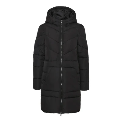 Image of Noisy May Nmdalcon LONG COAT Winter coat, Women&#039;s, Size: 10, Black
