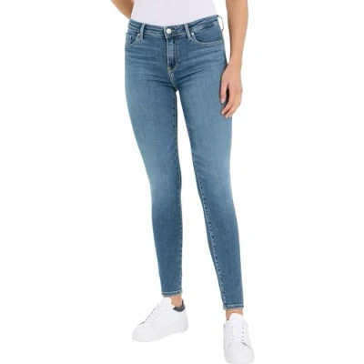 Image of Tommy Hilfiger FLEX COMO Jeans Skinny Fit, Women&#039;s, Size: 25x32, Blue denim