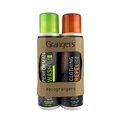 Image of Grangers Performance Wash &amp; clothing Repel Twin Pack Maintenance items for