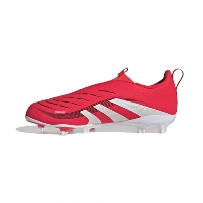 Image of adidas Performance Predator League Unisex Moulded stud football boots for kids, Size: 1, Lucid red/white/core black Synthetics