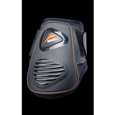 Image of EQUICK eLight Rear Fetlock Boots Large Black