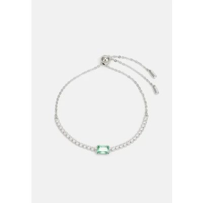 Image of Swarovski Matrix Tennis Bracelet Bracelet, Women&#039;s, Size: Medium, Green