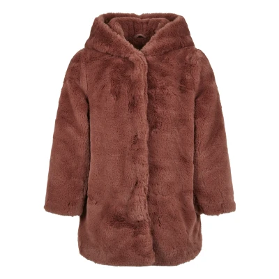Image of Urban Classics Winter coat for kids, Size: 7 8y, Darkrose