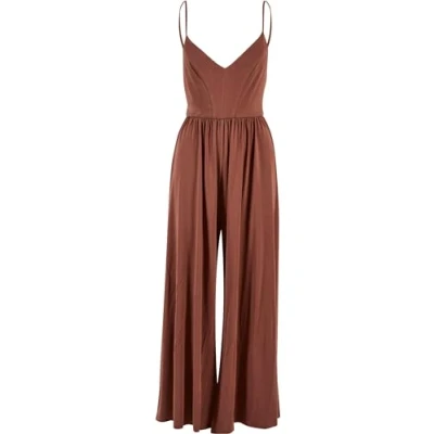 Image of Urban Classics Jumpsuit, Women&#039;s, Size: Large, Terracotta