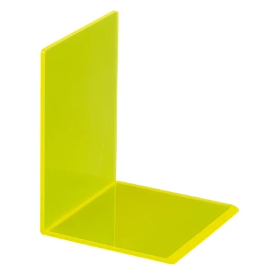 Image of Maul Acrylic Bookends, Set of 2 (10 x 10 13 cm, Yellow)